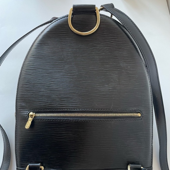 Louis Vuitton Authentic Mabillon Backpack Bag Epi Leather Black - Picture 4 of 15